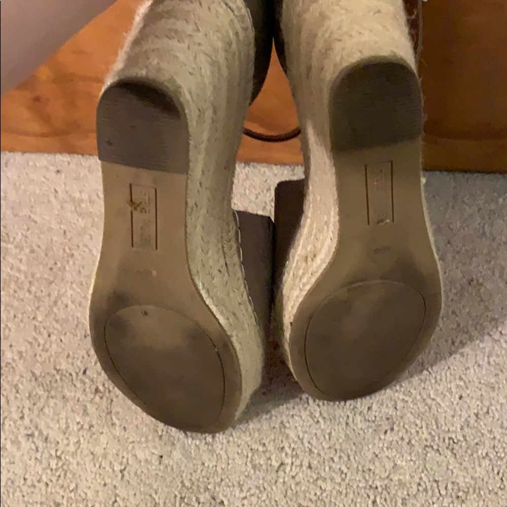 Steve Madden espadrille wedge 9.5 - Picture 6 of 7